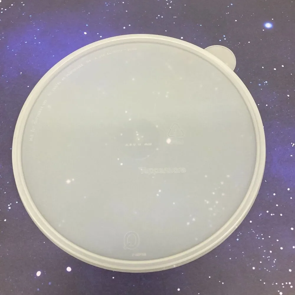 Tupperware 2578 Used Q Replacement Lid 2578A-1 Made In USA